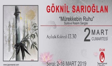 Japon Sanat Merkezi Sumi-e Resim Sergisi – Göknil Sarıoğlan ‘Mürekkebin Ruhu