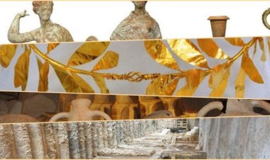 Selanik'te metro inşaatından çıkan arkeolojik hazineler göz kamaştırdı