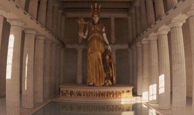 Parthenon'da Athena Parthenos'un bulunduğu cella yeniden inşa edilecek
