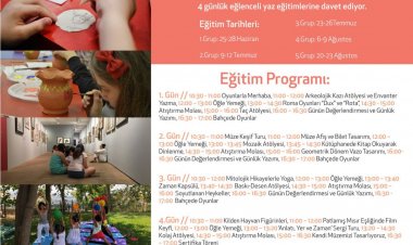 Müzede Yaz Okulu 2019 kayıtları başladı!