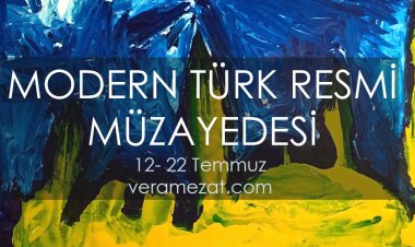 ONLINE MODERN TÜRK RESMİ MÜZAYEDESİ BAŞLADI!