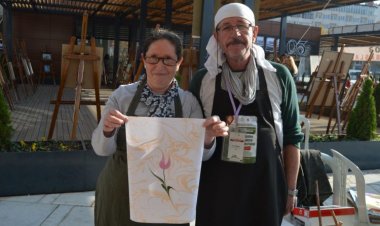 Uluslararası Atabek Ebru Festivali başladı