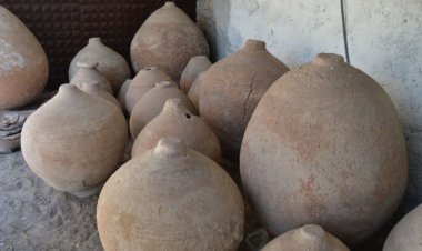 Amorium Antik Kenti'nde Bizanslılardan kalma tahıl ambarı bulundu