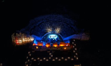 Patara antik tiyatroda restorasyon sonrası ilk gösteri