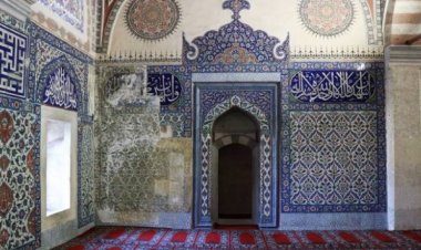 Selimiye Camii'nin çinileri Rusya'dan getirilecek