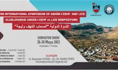 ULUSLARARASI ASHÂB-I KEHF VE LİCE SEMPOZYUMU DAVET METNİ