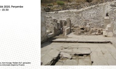 VEKAM Konferans : Doç. Dr. Inge Uytterhoeven /Sagalassoslular ile Evde Olmak: Antik Bir Pisidia Kent