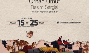 Orhan Umut Resim Sergisi “Hemhal” Salı 19.00'da Açılıyor