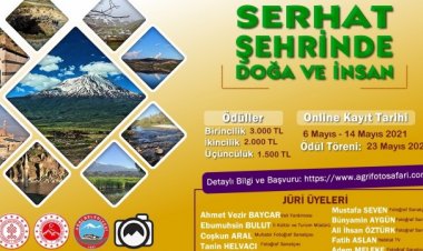 Ağrı'nın tarihi ve doğal güzellikleri fotoğraf yarışması