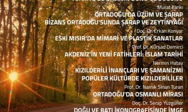 Tarih, Arkeoloji ve Sanat Seminerleri Kasım Programı