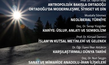 Tarih, Arkeoloji ve Sanat Seminerleri Aralık Programı