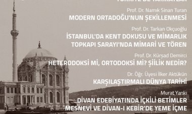 Tarih, Arkeoloji ve Sanat Seminerleri Ocak Programı