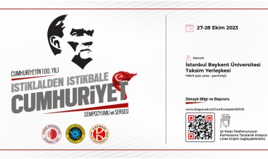 İstiklâlden İstikbâle Cumhuriyet Sempozyumunda ve Sergisi