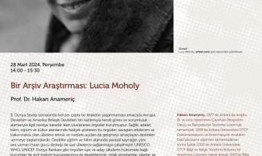VEKAM Konferans- Prof. Dr. Hakan Anameriç | Bir Arşiv Araştırması: Lucia Moholy