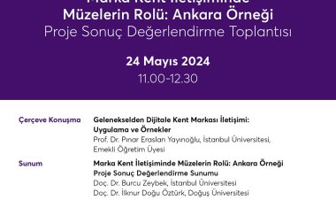 Koç Üniversitesi VEKAM | Marka Kent İletişiminde Müzelerin Rolü: Ankara Örneği Proje Değerlendirme Sunumu
