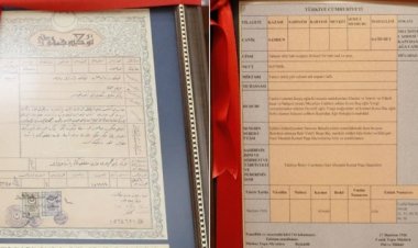 Tapu ve Kadastro dijitalleştirilirken Atatürk'e ait tapu senedi bulundu