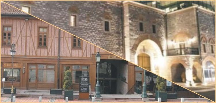 Rahmi M. Koç Müzecilik ve Kültür Vakfı'nın onardığı Ankara hanları.