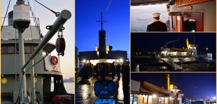 Nusret Mayın Gemisi 104 yıl sonra tarih yazdığı rotada seyretti