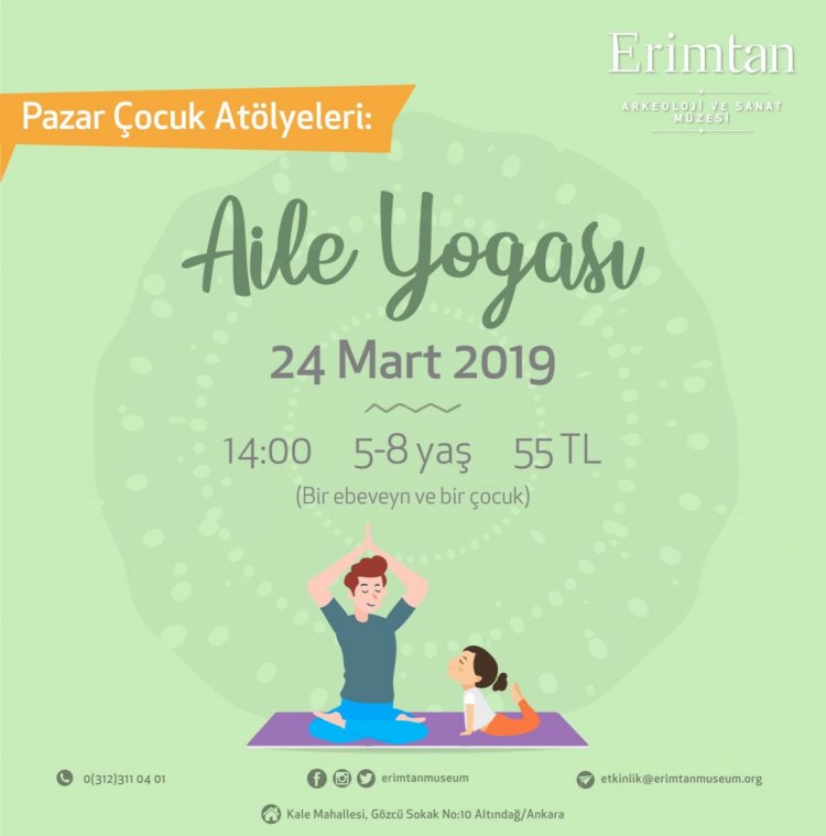 Pazar Çocuk Atölyeleri: Aile Yogası (5-8 yaş)