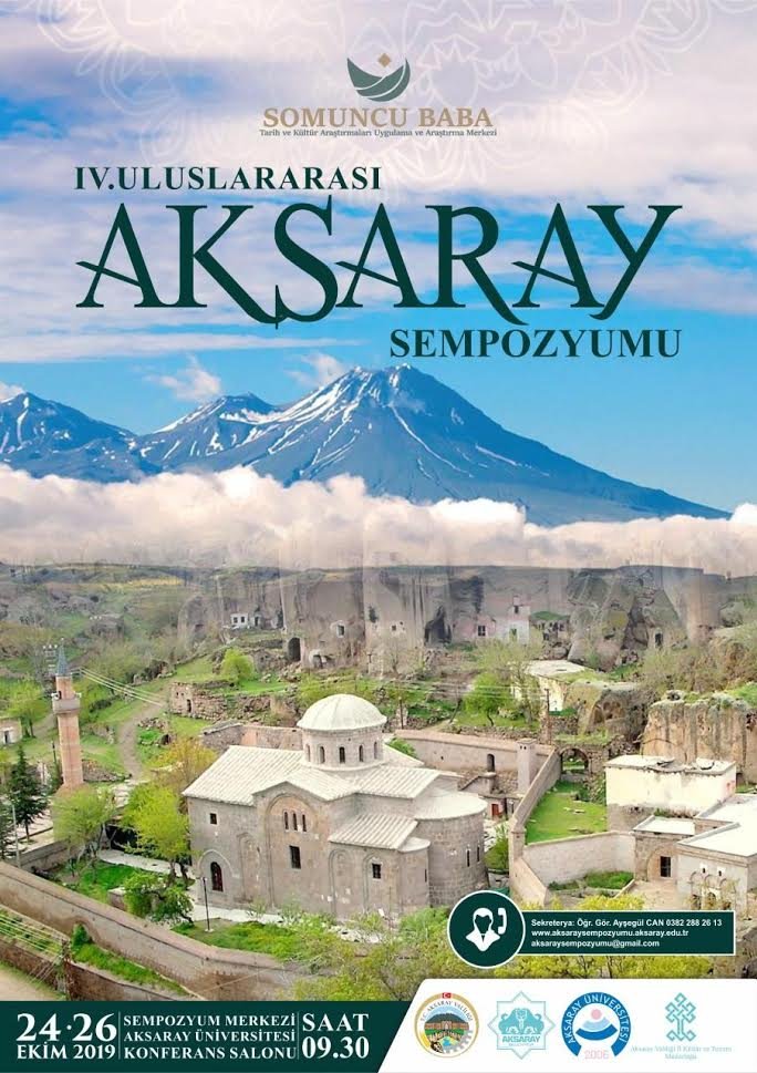 IV. ULUSLARARASI AKSARAY SEMPOZYUMU 24-26 EKİM 2019