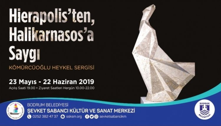 Antik çağın 4 ünlü heykeltıraşı anısına Hierapolis'den Hallikarnassos'a Saygı'