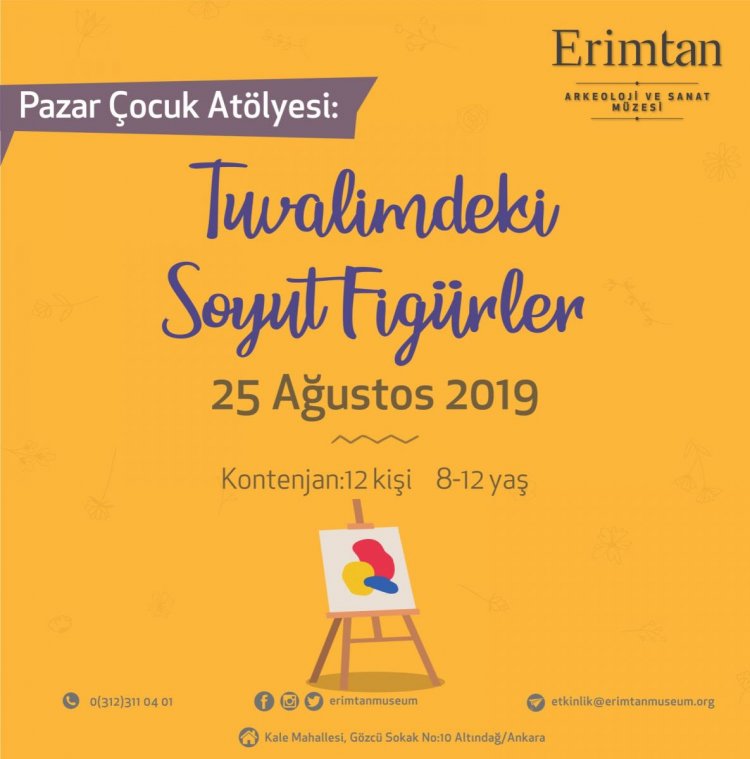 Pazar Çocuk Atölyeleri: Tuvalimdeki Soyut Figürler (8-12 yaş)