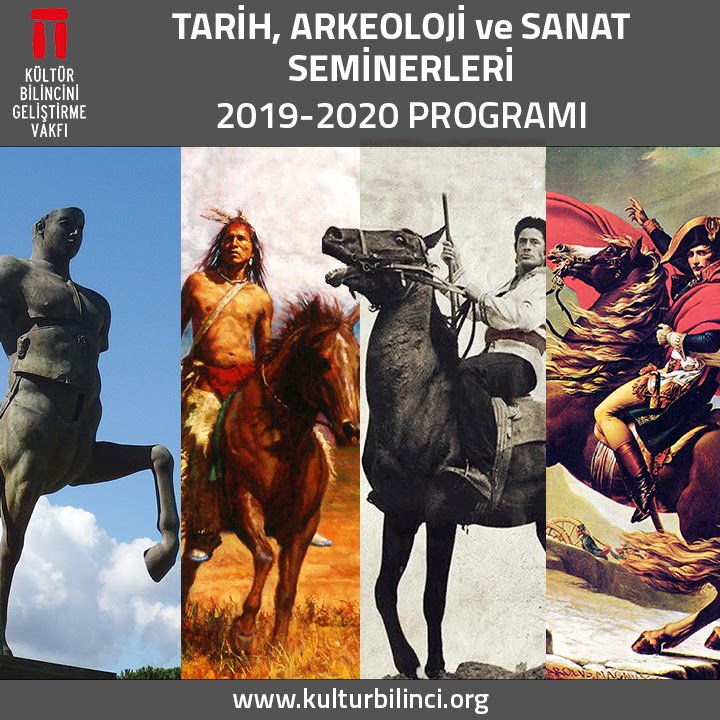 Tarih, Arkeoloji ve Sanat Seminerleri 2019-2020 Programı