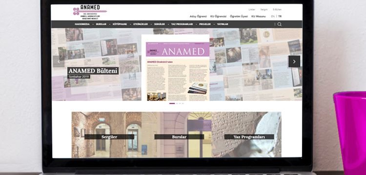 ANAMED'in web sitesi yenilendi!