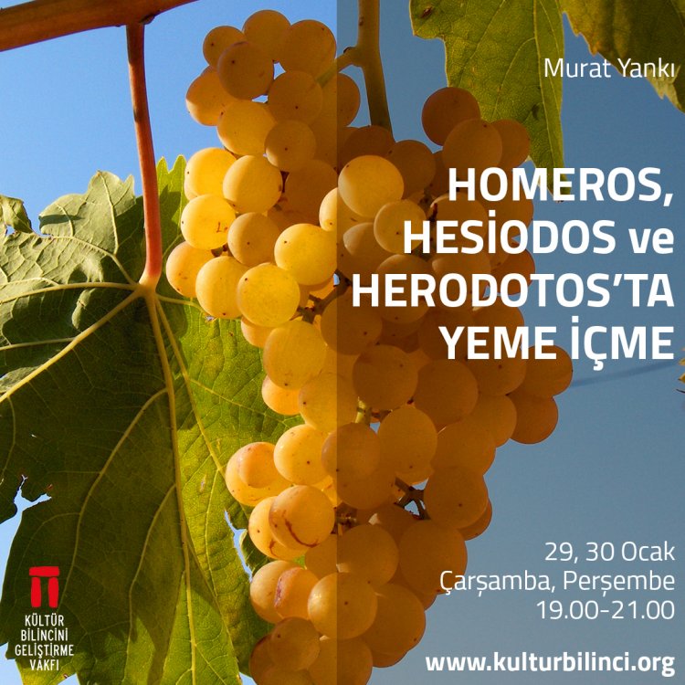 Murat Yankı'yla Homeros, Hesiodos ve Herodotos Edebiyatlarında Yeme İçme