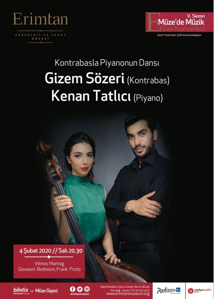 Müze'de Müzik Salı Konserleri - Kontrbas ve Piyanonun Dansı