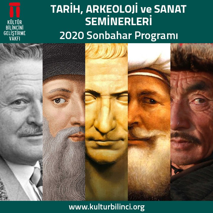 KBGV Tarih, Arkeoloji ve Sanat Seminerleri – 2020 Sonbahar Programı