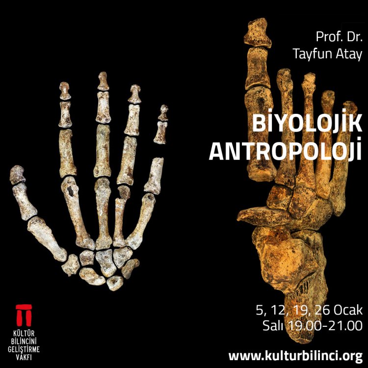 Prof. Dr. Tayfun Atay'la Biyolojik Antropoloji