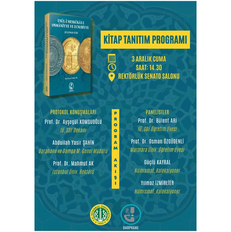 Usûl-i Meskûkât-ı Osmaniye ve Ecnebiyye- Kitap Tanıtım Programı