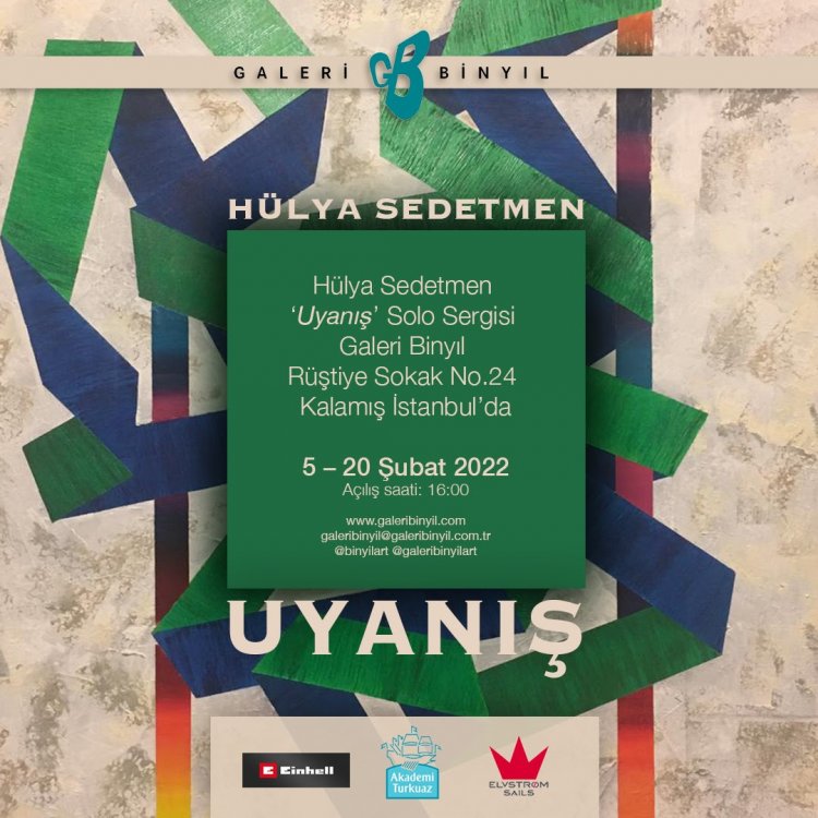 Hülya Sedetmen 'Uyanış'Solo Sergi
