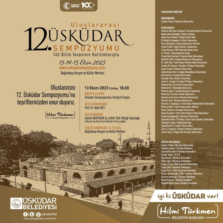 Uluslararası 12. Üsküdar Sempozyumu