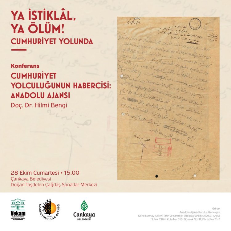 Cumhuriyet Yolculuğunun Habercisi: Anadolu Ajansı - Doç. Dr. Hilmi Bengi