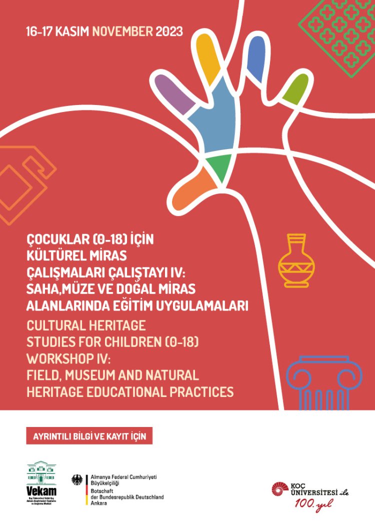 Çocuklar için Kültürel Miras Çalışmaları Çalıştayı IV: Saha, Müze ve Doğal Miras Alanlarında Eğitim Uygulamaları Kayıtları Devam Ediyor