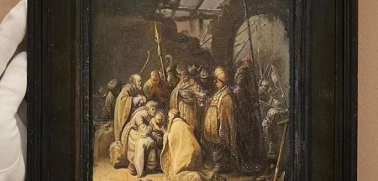 The Adoration of The Kings tablosunun Rembrandt'a ait olduğu anlaşıldı