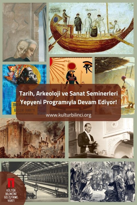 Tarih, Arkeoloji ve Sanat Seminerleri Yepyeni Programıyla Devam Ediyor