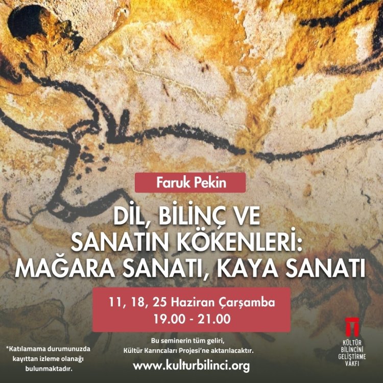 Faruk Pekin'le Dil, Bilinç ve Sanatın Kökenleri: Mağara Sanatı, Kaya Sanatı
