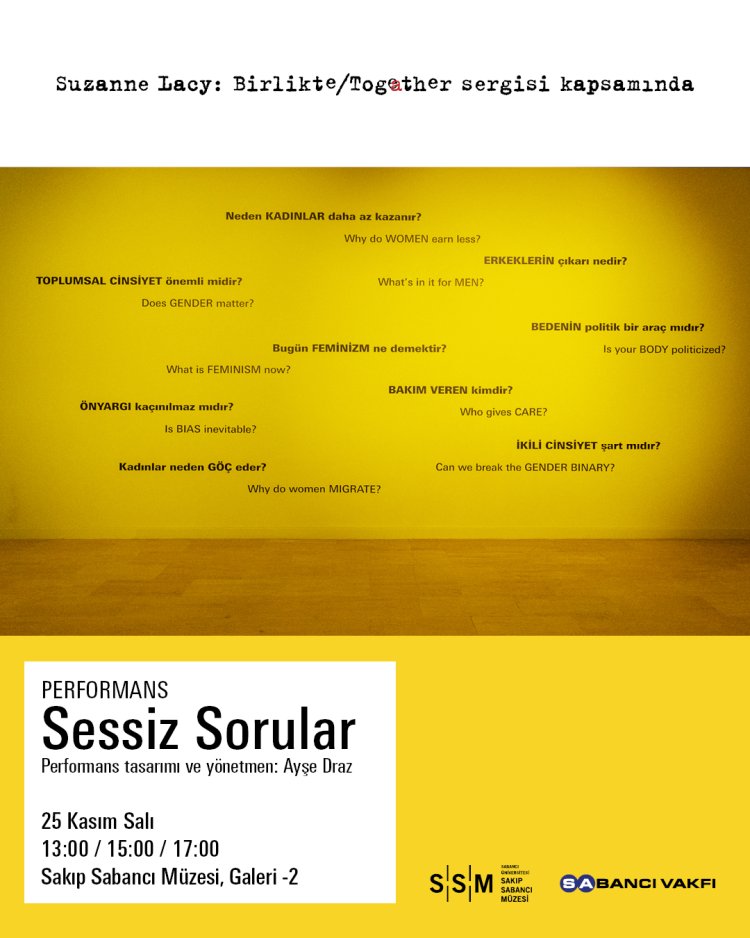 Sessiz Sorular'a Davetlisiniz | Performans | 25 Kasım Salı