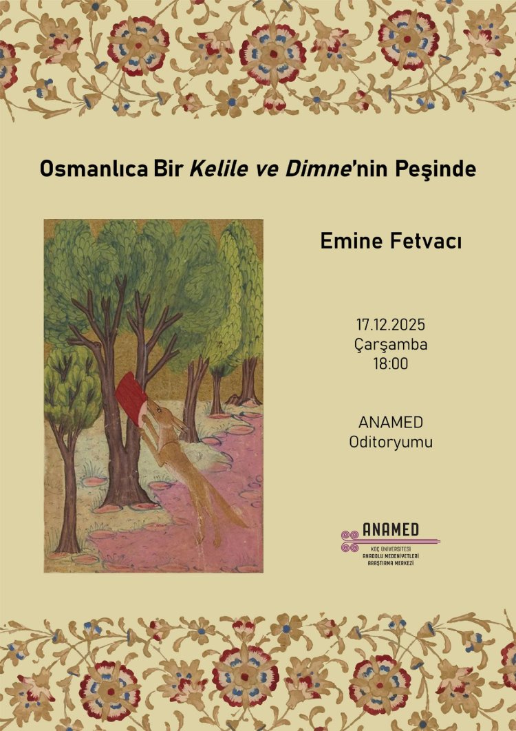 Osmanlıca Bir Kelile ve Dimne'nin Peşinde